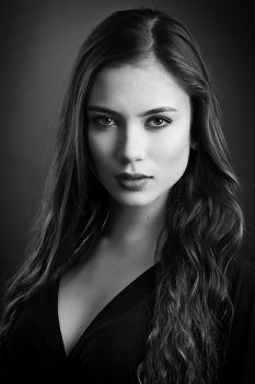 Stephanie In Black